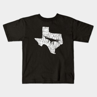 Texas Drone Pilot Kids T-Shirt